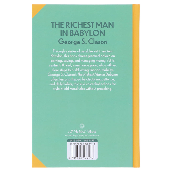 The Richest Man In Babylon by George S. Clason - Fiction - Sprayed Edges Hardback