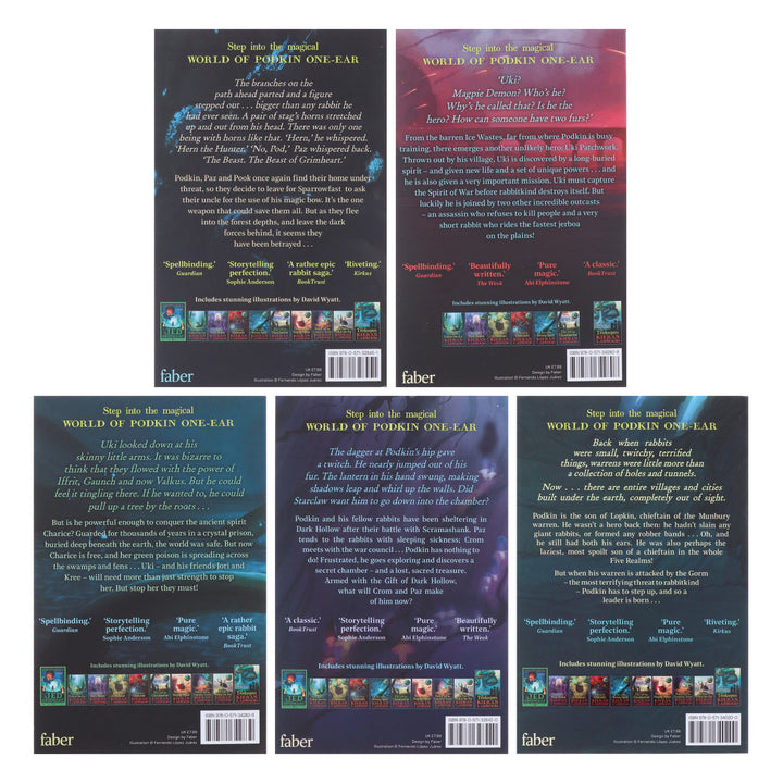 The World of Podkin One-Ear Series by Kieran Larwood 5 Books Collection Set - Ages 9-14 - Paperback