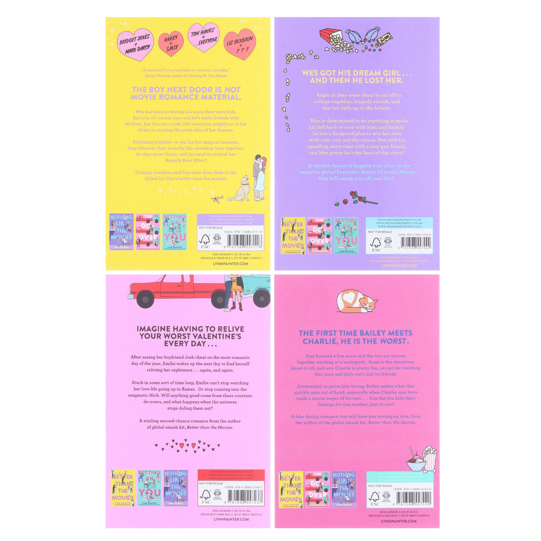 Lynn Painter: The Rom-Com Collection 4 Books Box Set - Ages 14+ - Paperback