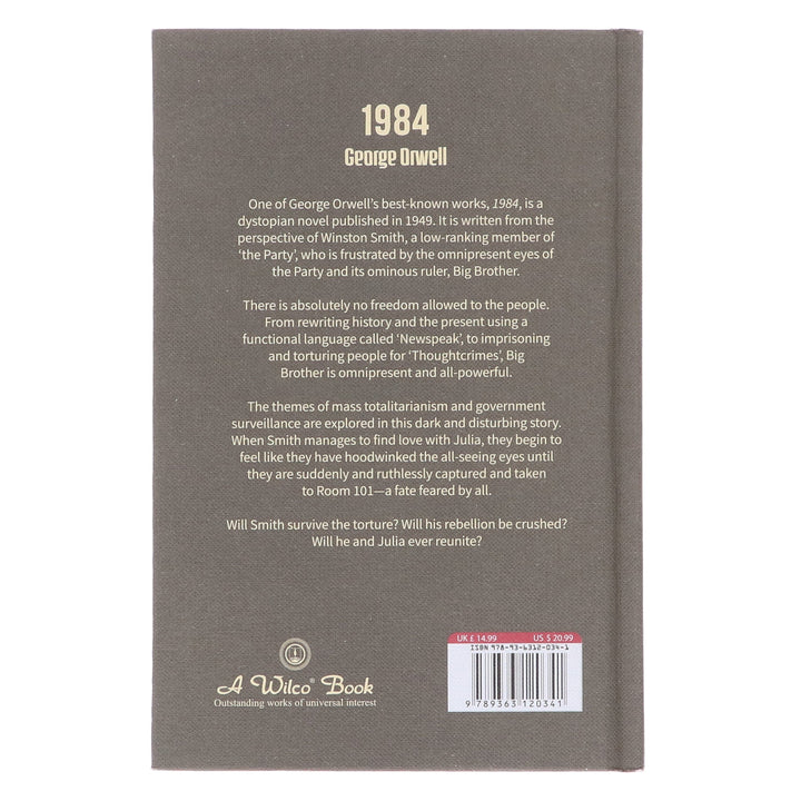 1984: by George Orwell - Fiction - Hardback