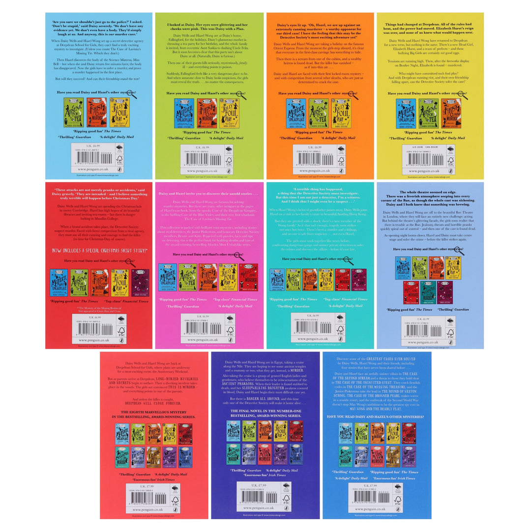 A Murder Most Unladylike Mystery by Robin Stevens 11 Books Collection Set - Ages 9+ - Paperback