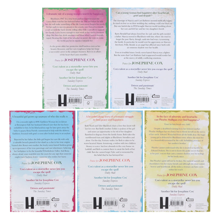 Josephine Cox Collection 5 Books Set - Fiction - Paperback