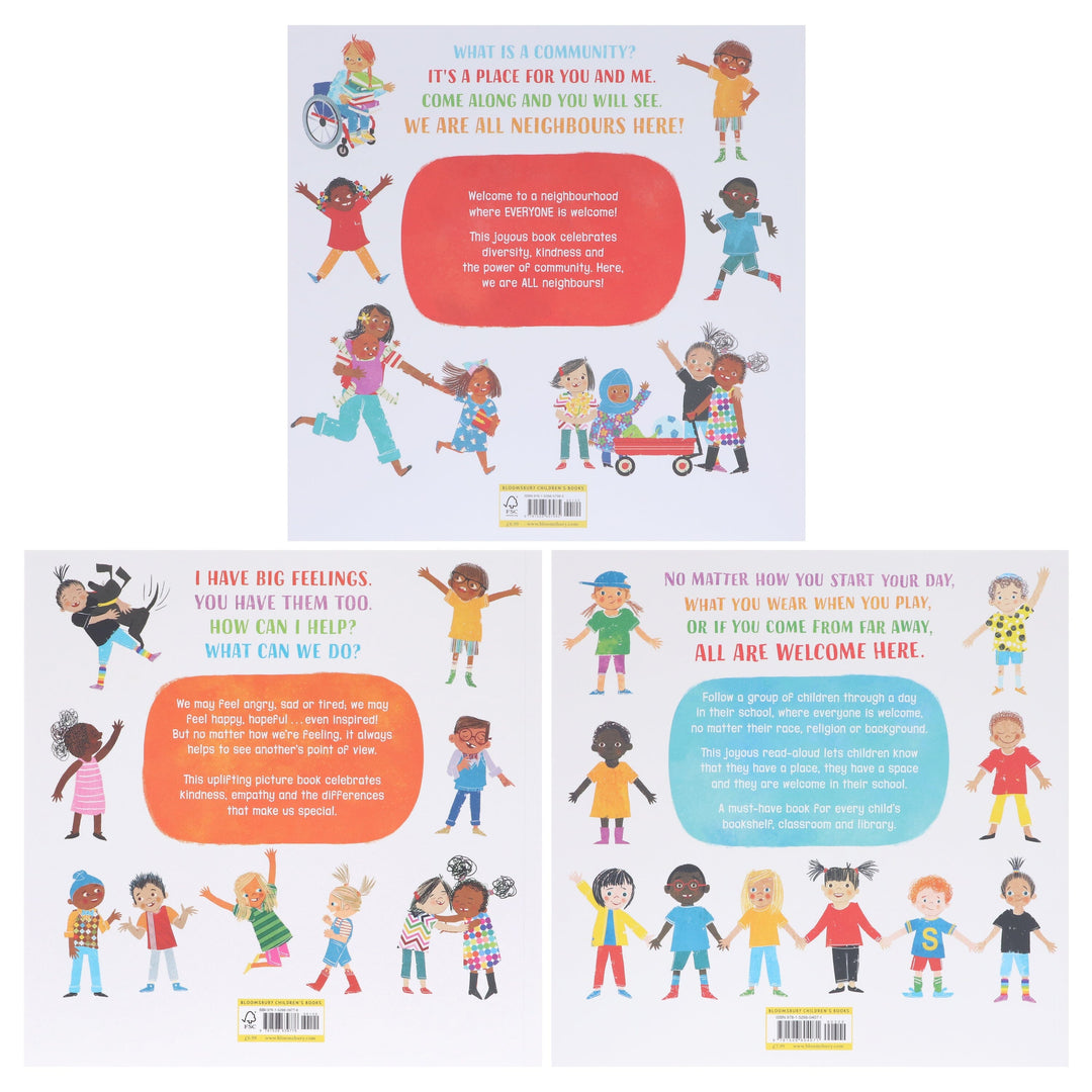 Alexandra Penfold's All Are Welcome, Big Feelings & We Are All Neighbours: 3 Books Collection Set - Ages 0-5 - Paperback