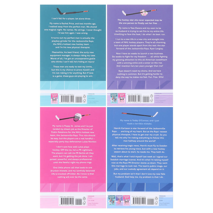 Jacksonville Rays Series By Emily Rath 4 Books Collection Set - Fiction - Paperback