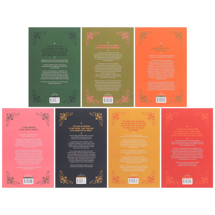 Collected Works of Robert Louis Stevenson 7 Books Collection Boxed Set - Non Fiction - Paperback