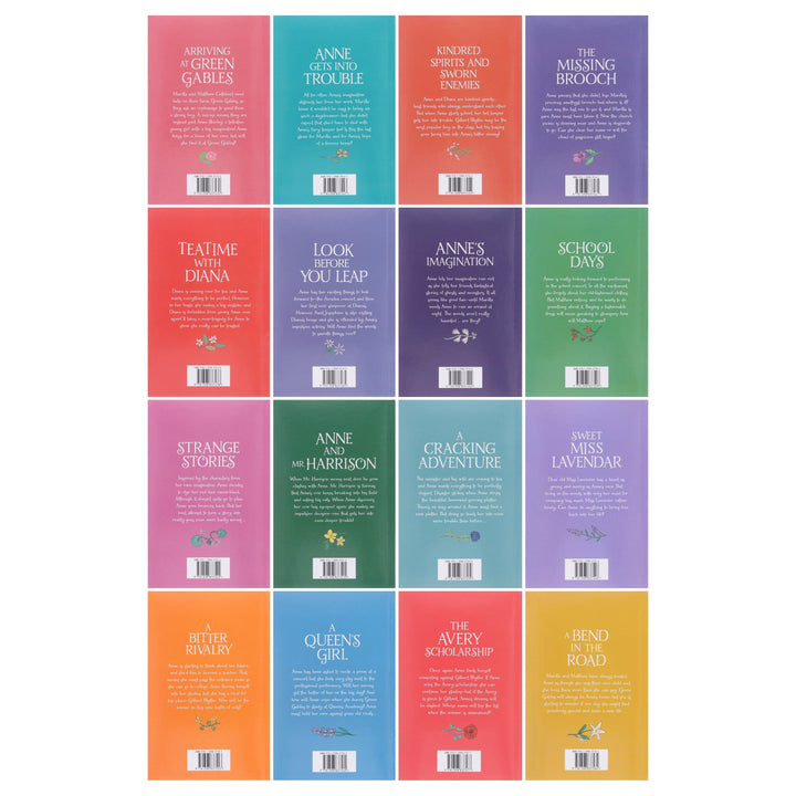 The Anne of Green Gables Collection by Samantha Newman Illustrated 16 Books Box Set - Ages 7-12 - Paperback