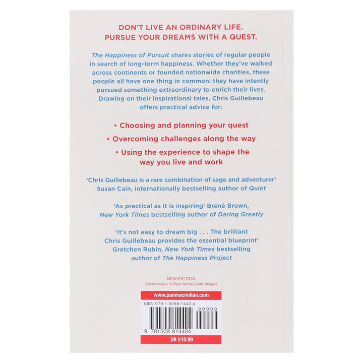 The Happiness of Pursuit: Find the Quest that will Bring Purpose to Your Life by Chris Guillebeau - Non Fiction - Paperback
