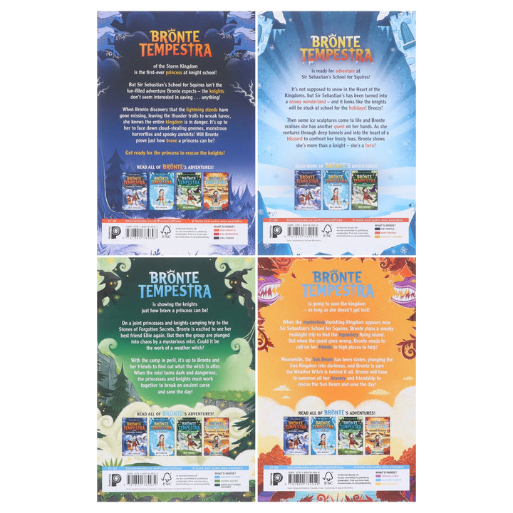 Bronte Tempestra Series by Bex Hogan Illustrated 4 Books Collection Set - Ages 7-12 - Paperback