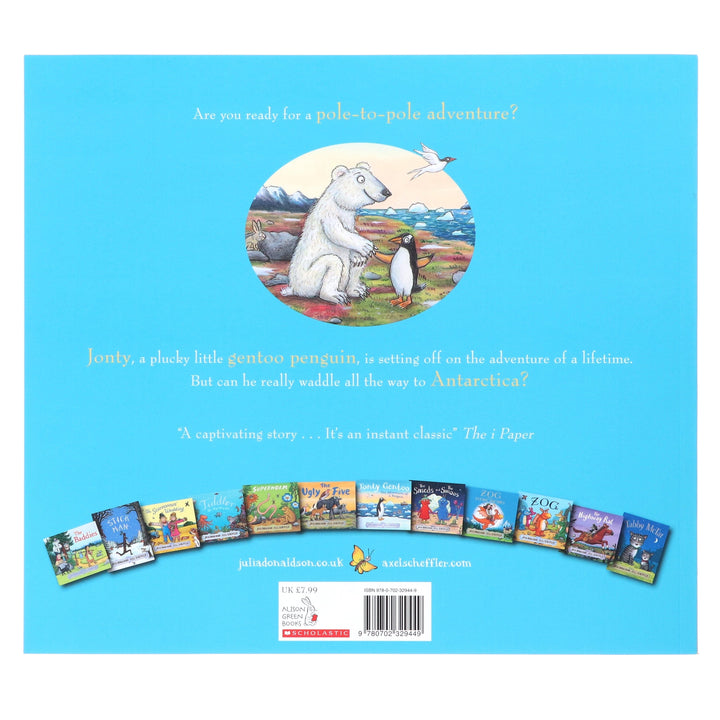 Jonty Gentoo - The Adventures of a Penguin by Julia Donaldson - Ages 3+ - Paperback