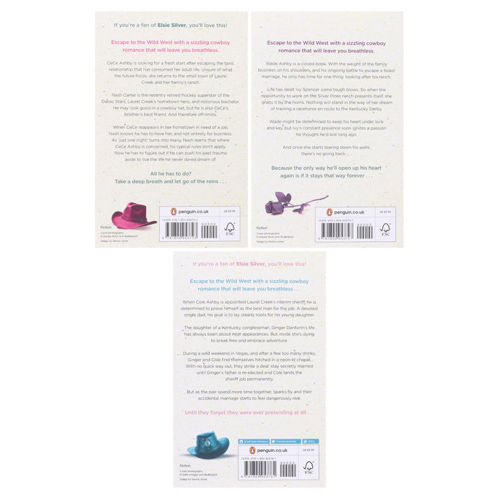 Silver Pines Ranch Series by Paisley Hope: 3 Books Collection Set - Fiction - Paperback