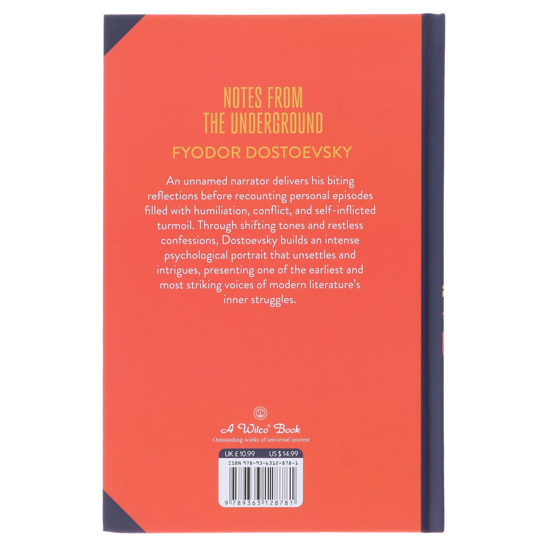 Notes from Underground by Fyodor Dostoevsky - Fiction - Sprayed Edges Hardback