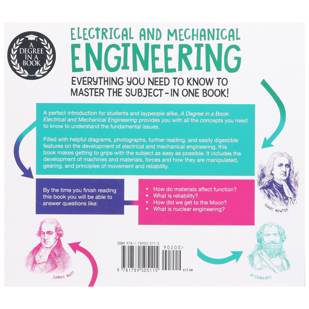 A Degree in a Book: Electrical And Mechanical Engineering By Dr David Baker - Non Fiction - Paperback Non-Fiction Arcturus Publishing Ltd