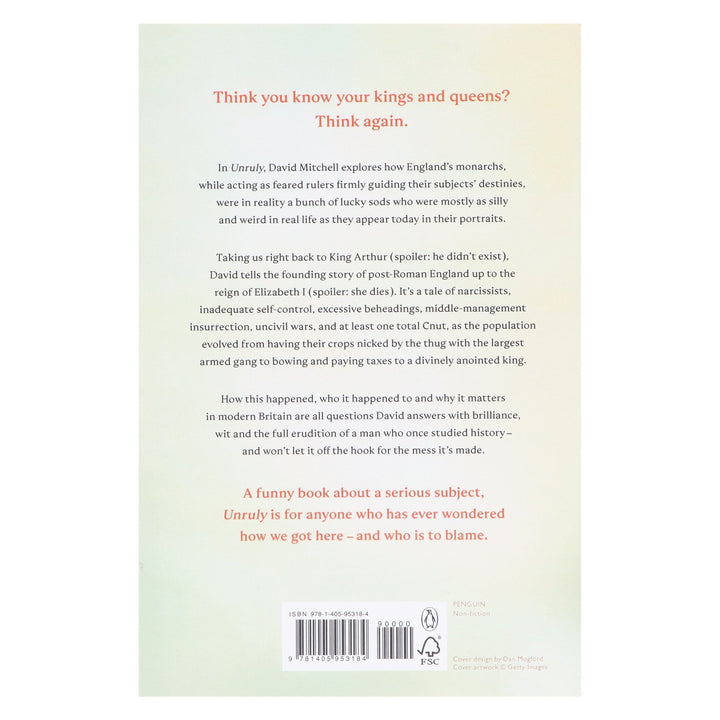 Unruly: A History of England's Kings And Queens by David Mitchell - Non Fiction - Paperback