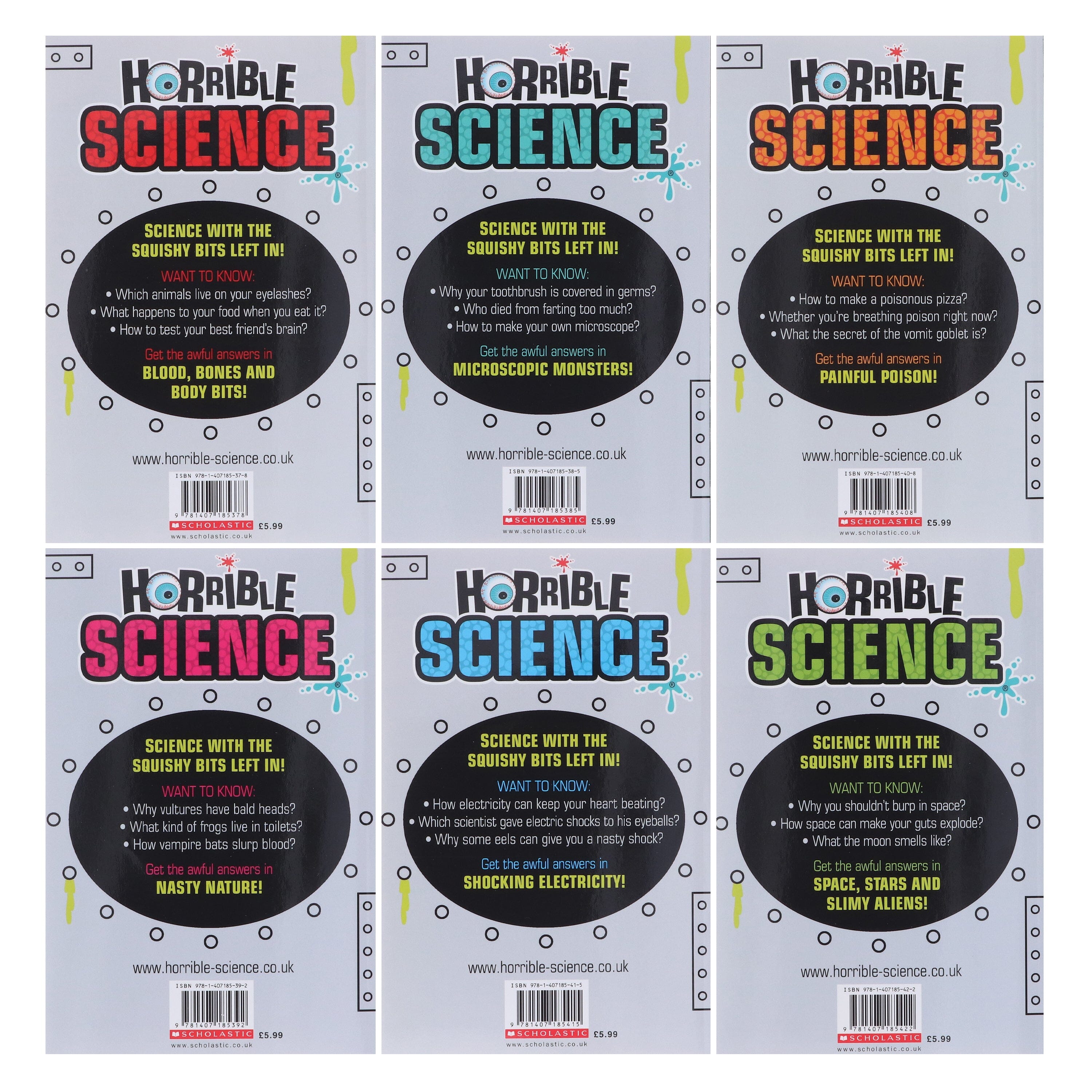 Horrible Science Bulging Box by Nick Arnold – American Bookworm