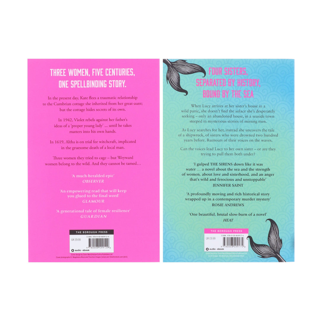 Weyward & The Sirens By Emilia Hart: 2 Books Collection Set - Fiction - Paperback