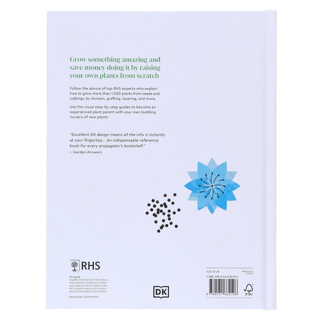 RHS Propagating Plants: How to Create New Plants For Free (New Edition) - Non Fiction - Hardback