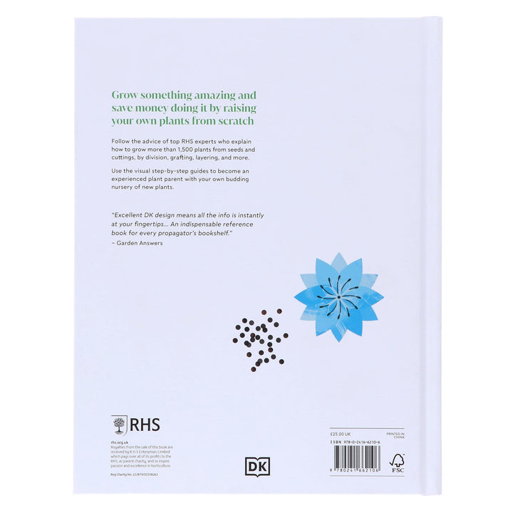 RHS Propagating Plants: How to Create New Plants For Free (New Edition) - Non Fiction - Hardback