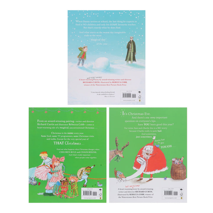 The Christmas Collection: That Christmas, Snow Day & The Empty Stocking: By Richard Curtis 3 Books Set - Ages 3-7 - Paperback