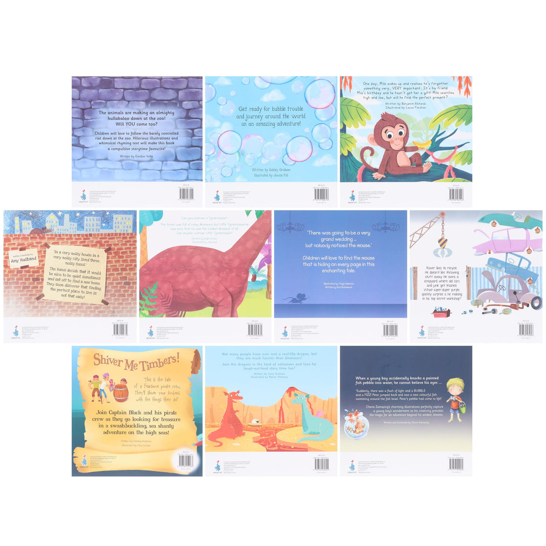 Animal magic 10 Picture Storybooks Collection Set - Ages 3+ - Paperback