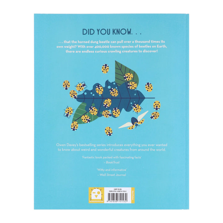 Bonkers About Beetles by Owen Davey (About Animals Series) - Ages 7+ - Paperback