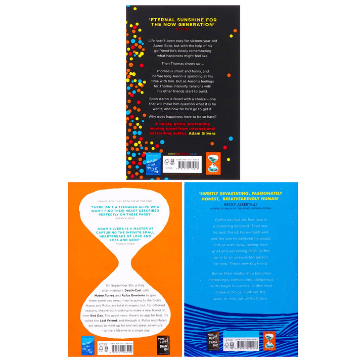 Adam Silvera 3 Books Collection Set - Fiction - Paperback