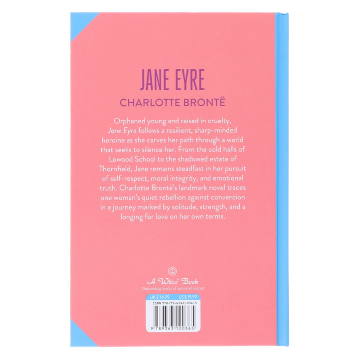 Jane Eyre by Charlotte Bronte - Fiction - Sprayed Edges Hardback