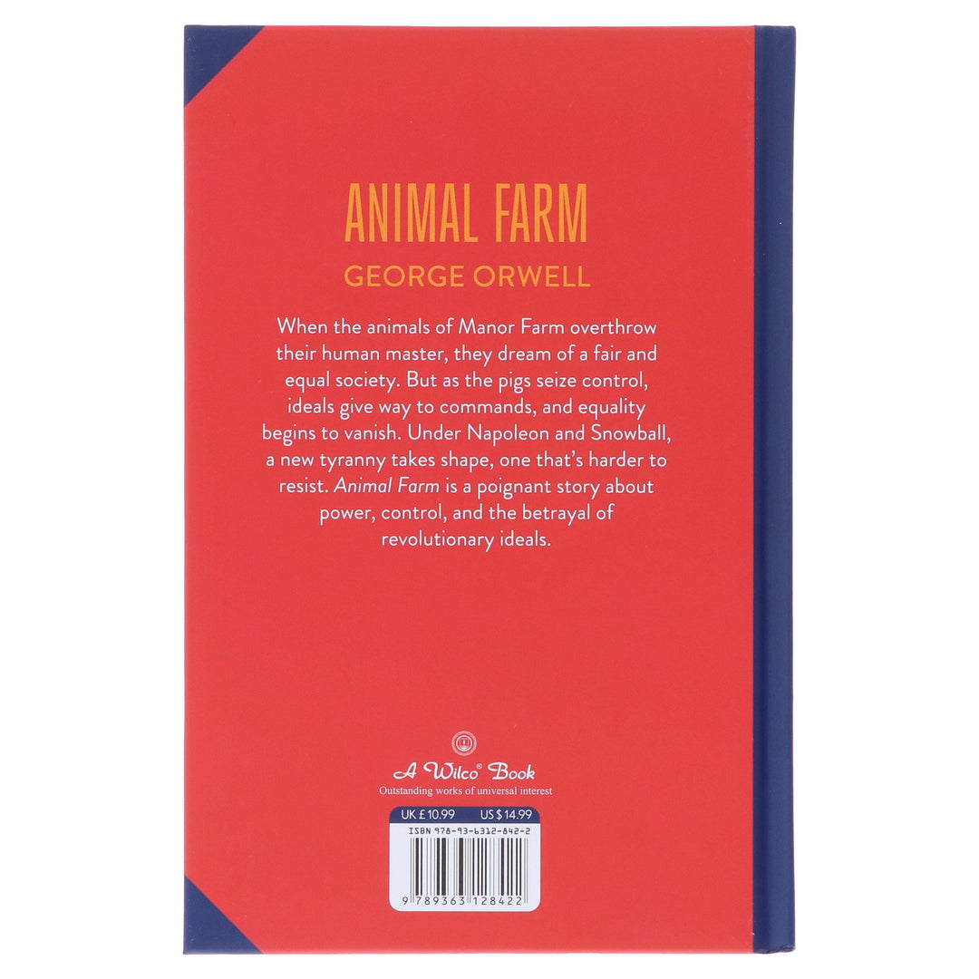 Animal Farm by George Orwell (Deluxe Edition) Sprayed Edge Hardback