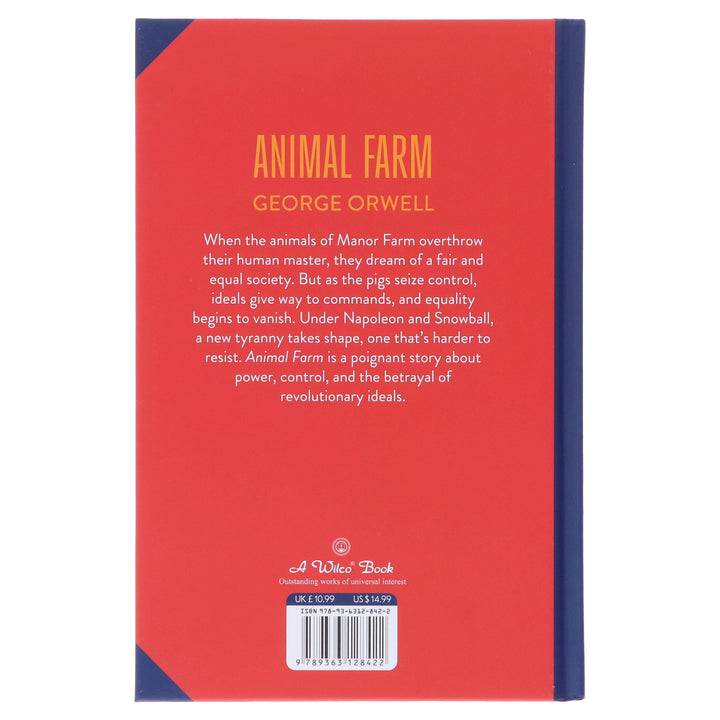 Animal Farm by George Orwell (Deluxe Edition) Sprayed Edge Hardback