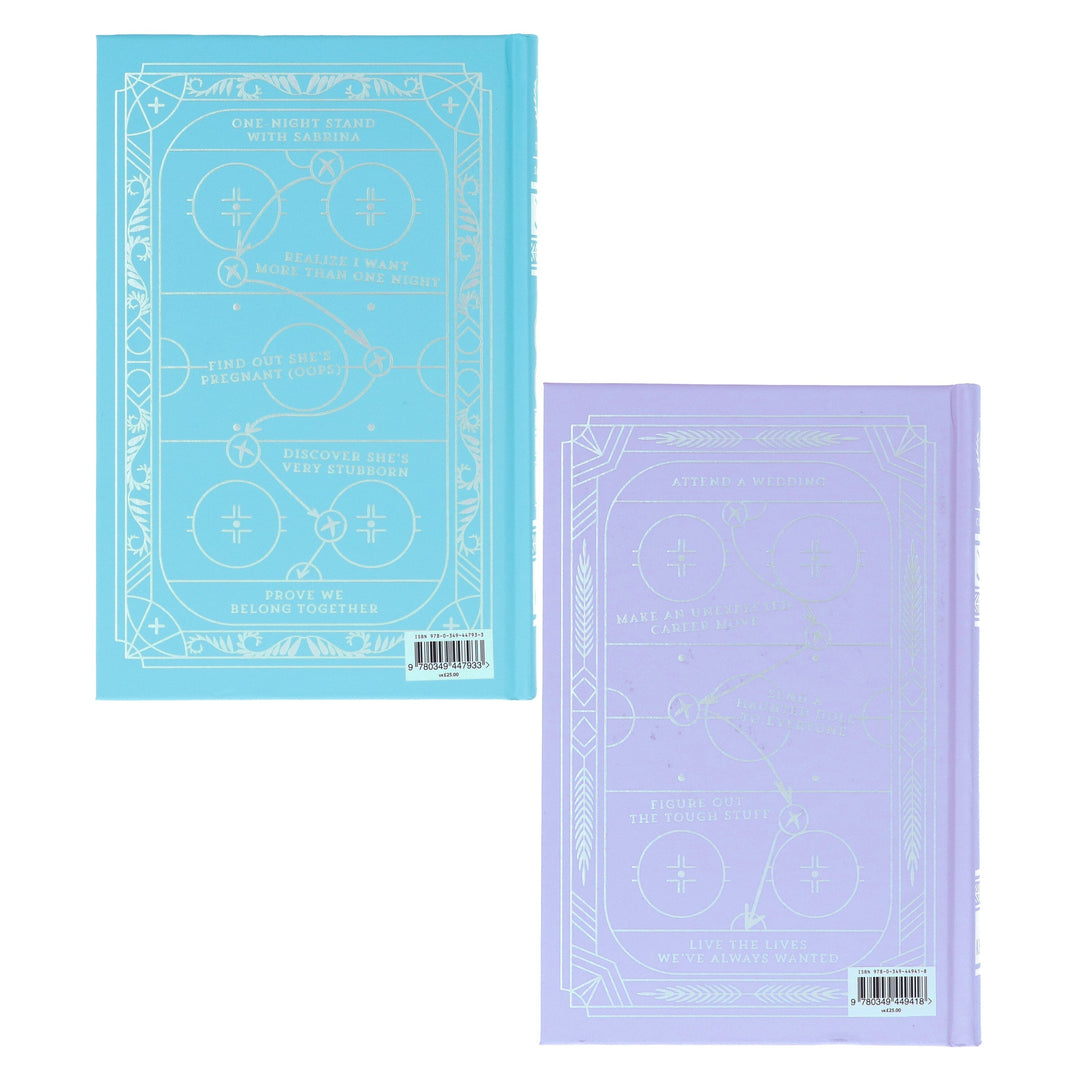 Off-Campus (Book 4&5) by Elle Kennedy 2 Books Collector's Edition Set - Fiction - Sprayed Edges Hardback