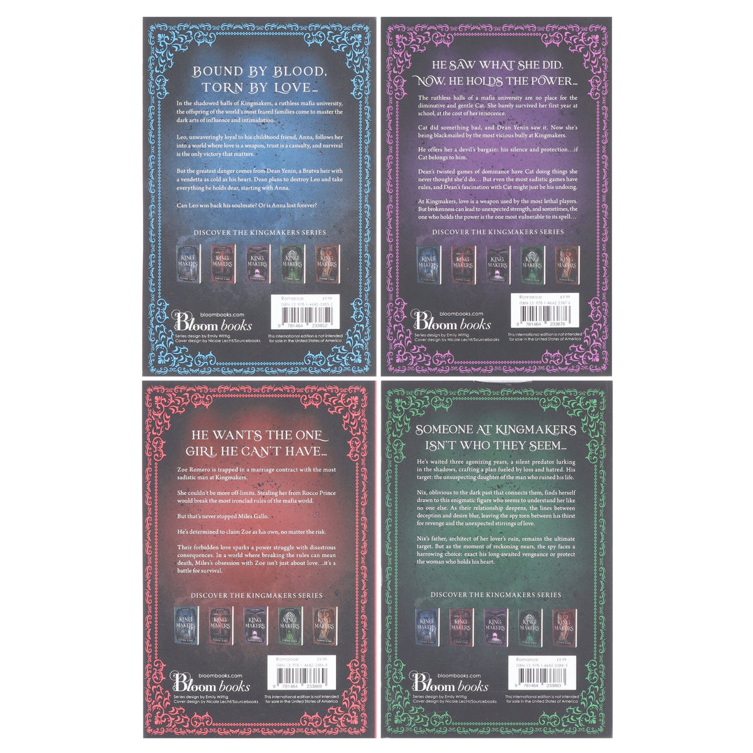 Kingmakers Series by Sophie Lark 4 Books Collection Set - Fiction - Paperback