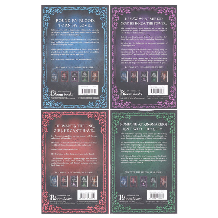 Kingmakers Series by Sophie Lark 4 Books Collection Set - Fiction - Paperback