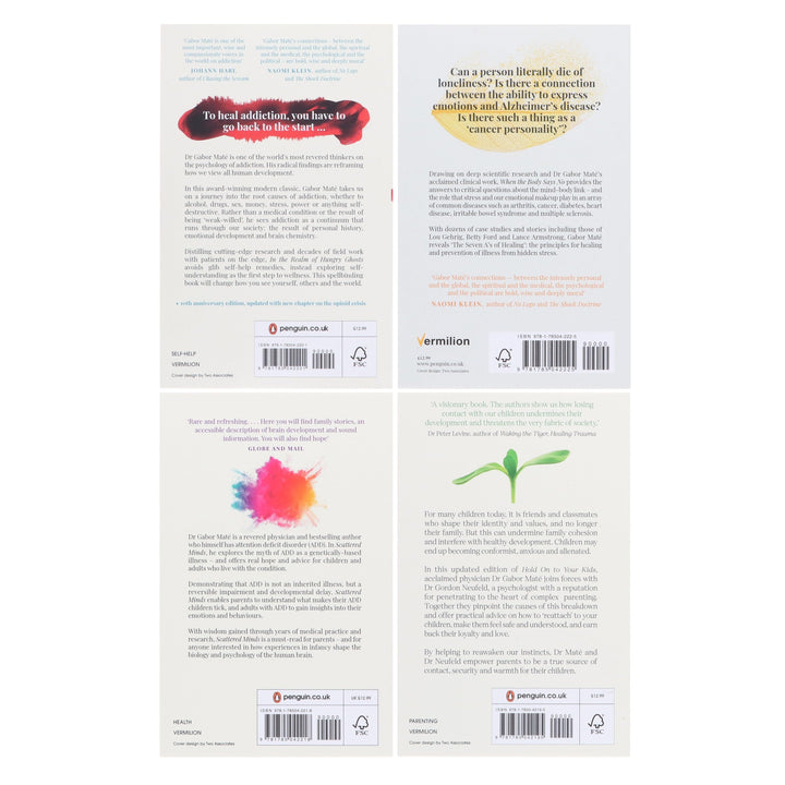Dr Gabor Maté Collection 4 Books Set - Non Fiction - Paperback