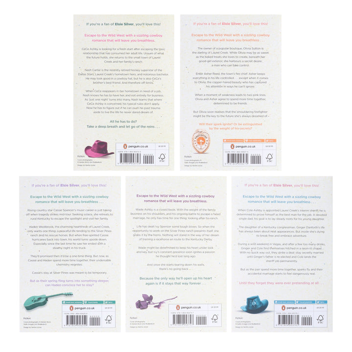 Silver Pines Ranch Series by Paisley Hope 5 Books Collection Set - Fiction - Paperback