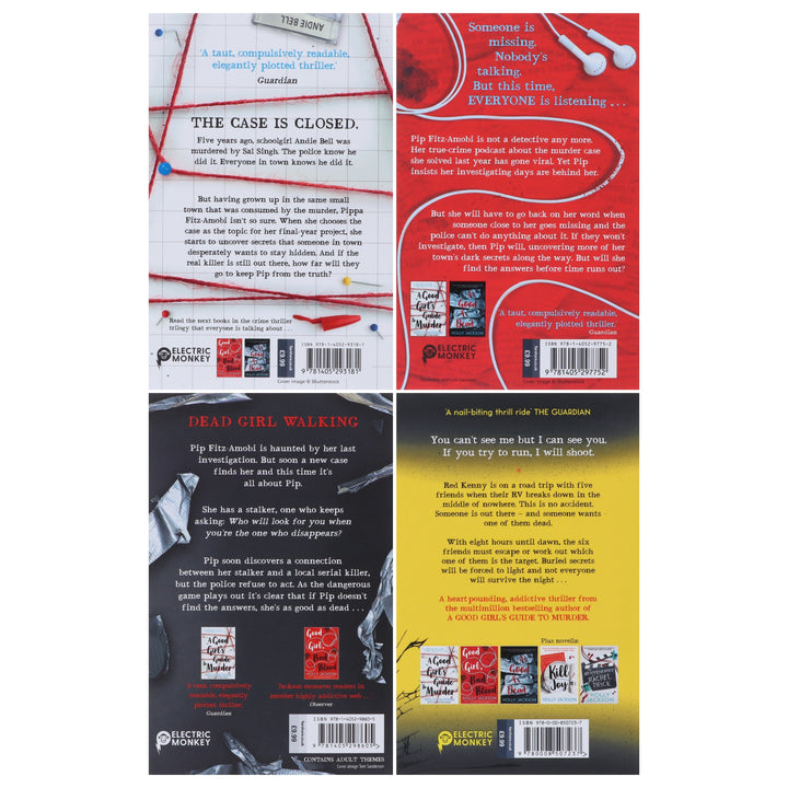 Holly Jackson Collection 4 Books Set - Ages 14+ - Paperback