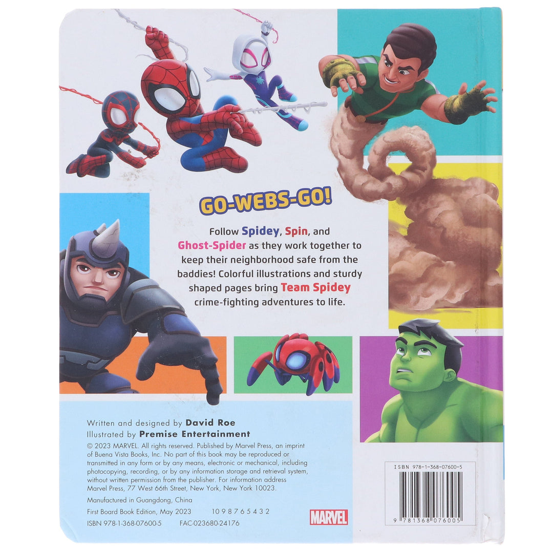 Marvel Spidey and the Amazing Friends: Spidey`s Web-tastic Day! by David Roe - Ages 3+ - Board Book