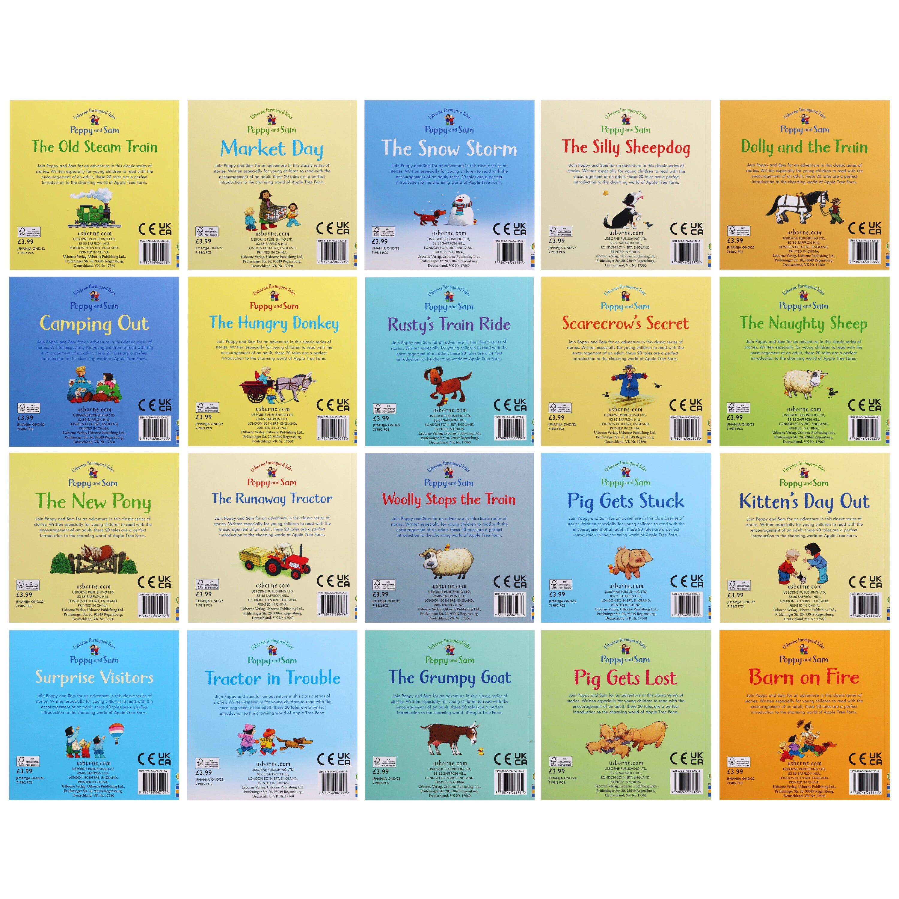 The Usborne Story Collection 20冊 UK The Usborne Story Collection 20 Books Box Set for