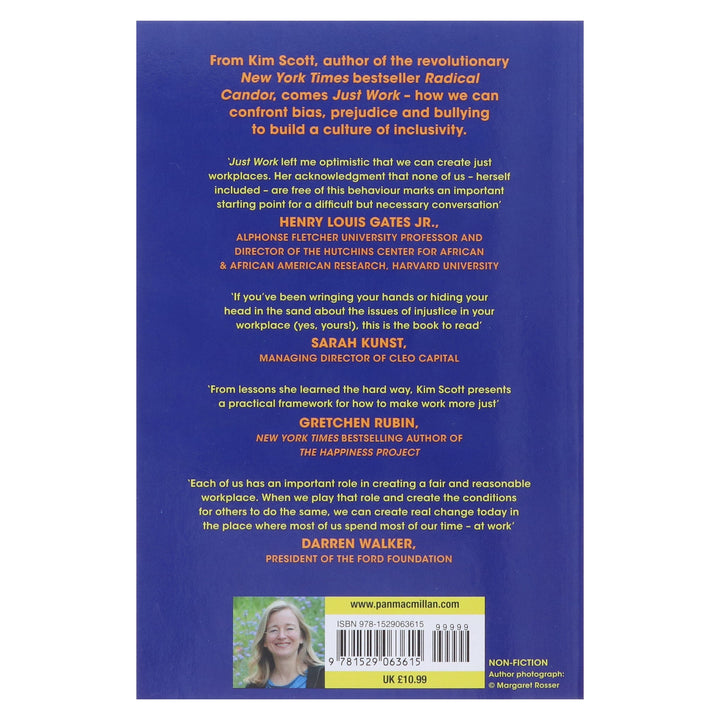 Just Work: How to Confront Bias, Prejudice and Bullying to Build a Culture of Inclusivity by Kim Scott - Non Fiction - Paperback