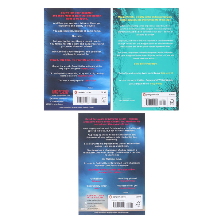 Harlan Coben Collection 3 Books Set - Fiction - Paperback