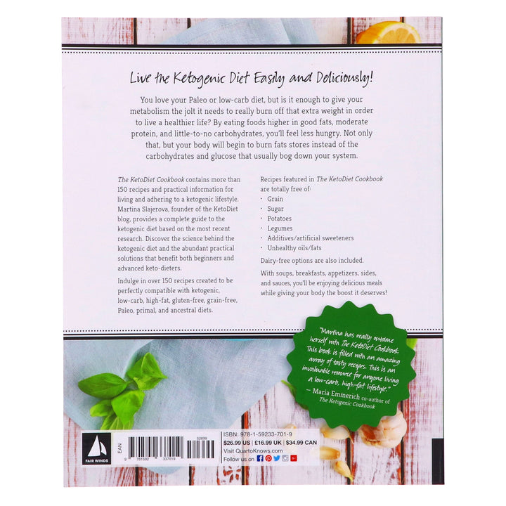 The KetoDiet Cookbook By Martina Slajerova - Non-Fiction - Paperback