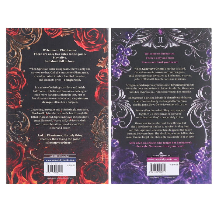 Wicked Games Series by Kaylie Smith (Phantasma & Enchantra) 2 Books Collection Set - Fiction - Paperback