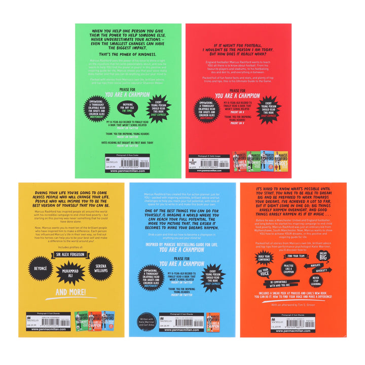 Marcus Rashford's You Can Do It: 5 Books Collection Set - Ages 10-14 - Paperback
