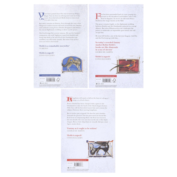 Tawny Man Trilogy by Robin Hobb 3 Books Collection Set - Fiction - Paperback