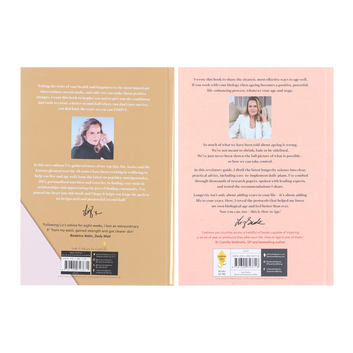 Liz Earle Collection (How to Age & A Better Second Half) 2 Books Set - Non Fiction - Hardback