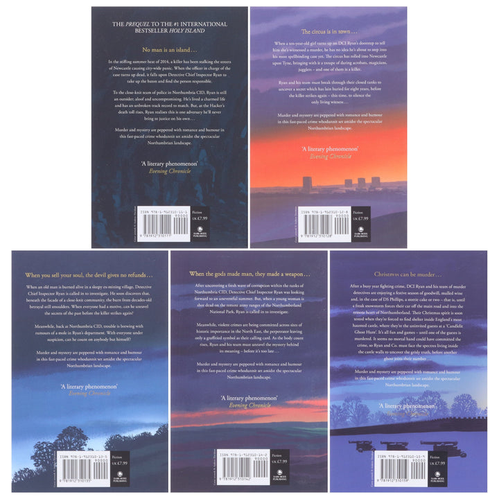 The DCI Ryan Mysteries (Vol. 11-15) By LJ Ross 5 Books Collection Set - Fiction - Paperback