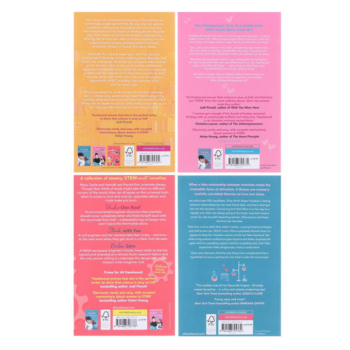 The Love Hypothesis by Ali Hazelwood 4 Books Collection Set - Fiction - Paperback