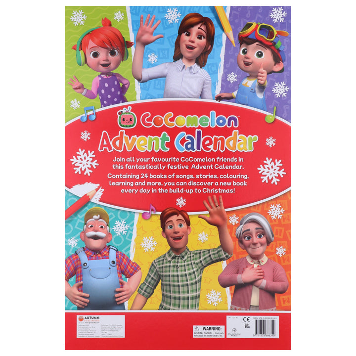 CoComelon Advent Calendar: 24 Book Countdown to Christmas by Igloo - Ages 2-5 - Paperback