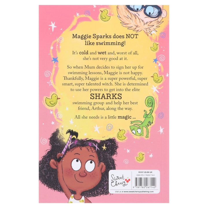 Maggie Sparks and the Swimming Pool Sharks (Maggie Sparks, Book 2) By Steve Smallman - Ages 5-7 - Paperback