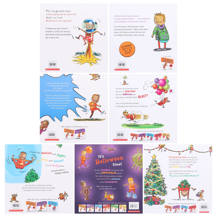 New Bum Series By Dawn McMillan 7 Books Collection Set - Ages 2-6 - Paperback