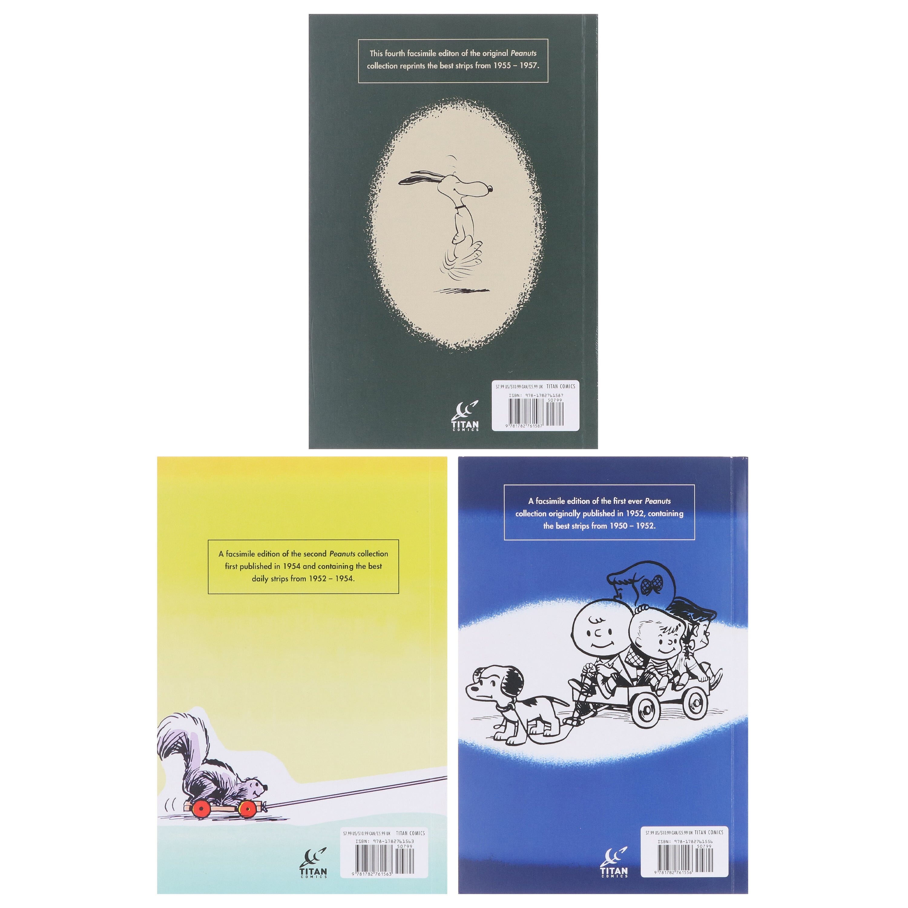 Peanuts: The Classic Collection (Includes 3 Art Cards!) 3 Books