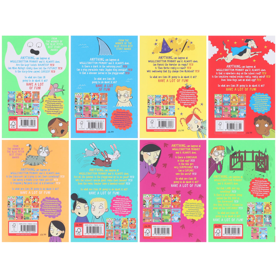 Wigglesbottom Primary Series by Pamela Butchart: 8 Books Collection Set - Ages 7-9 - Paperback 7-9 Nosy Crow Ltd